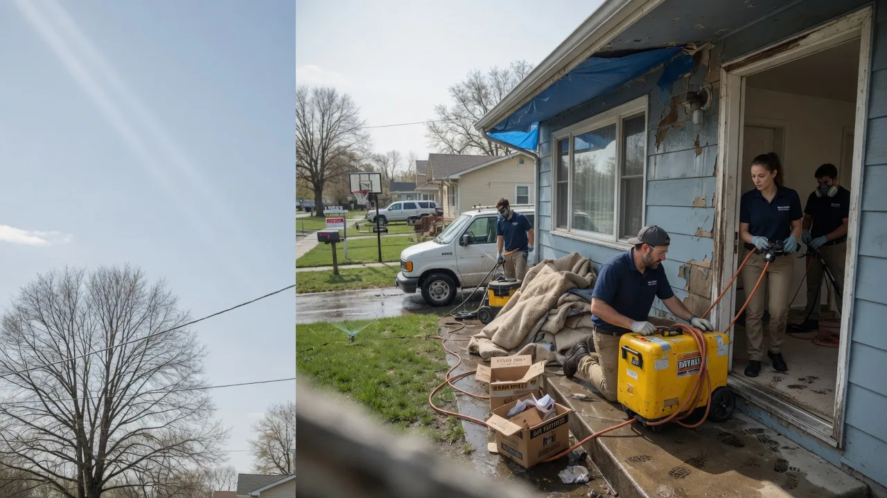 Basement Flood Cleanup in Rhineland, MO near me